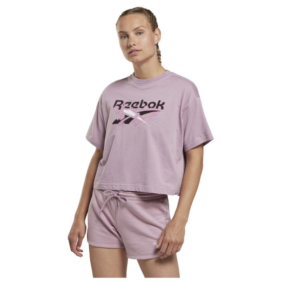 Reebok Γυναικεία κοντομάνικη μπλούζα Quirky Tee